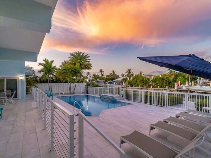 Large private heated pool16` x 32`.